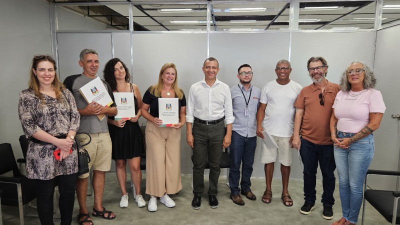 foto colorida dos mutuários