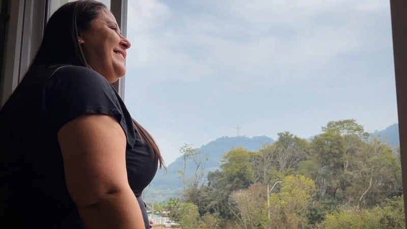 Elizabeth em seu novo lar
