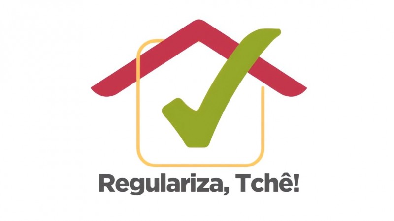 Logo do programa Regulariaza, Tchê