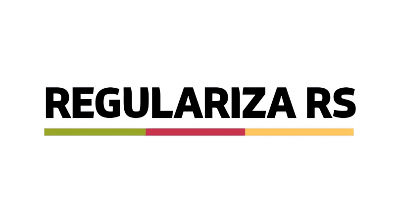 Logo do Programa Regulariza RS