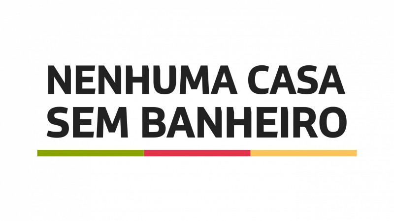 Marca do programa Nenhuma Casa Sem Banheiro