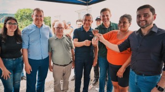 Durante o ato de entrega das chaves, Gabriel ressaltou a importância de se trabalhar