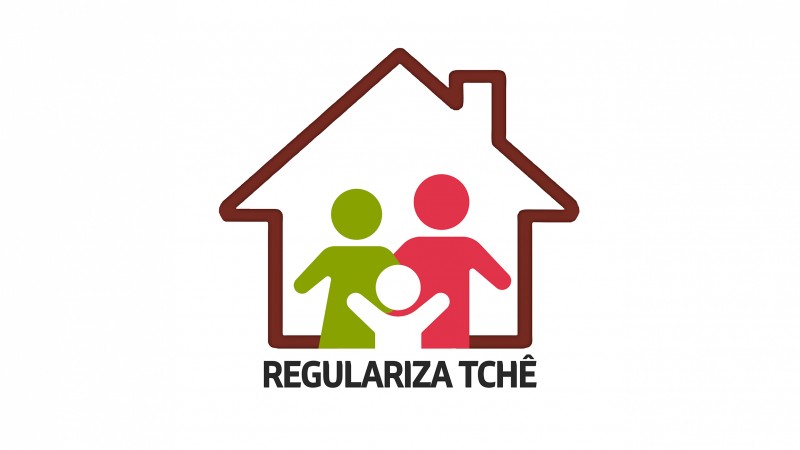 Logo do programa Regulariza Tchê