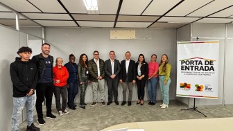 Equipe da Força-Tarefa de execução do programa Porta de Entrada