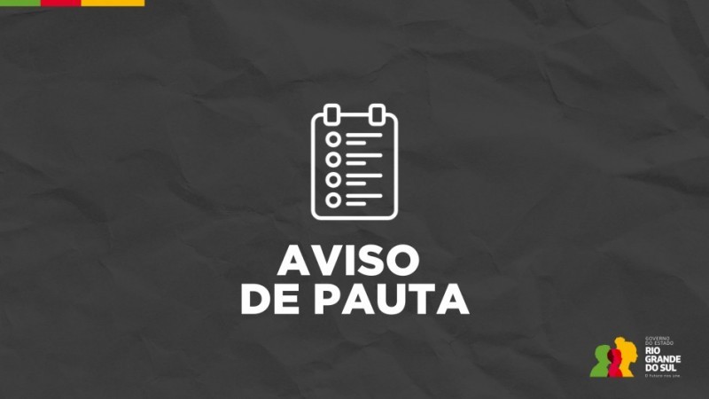 aviso de pauta