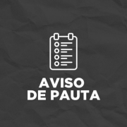 aviso de pauta